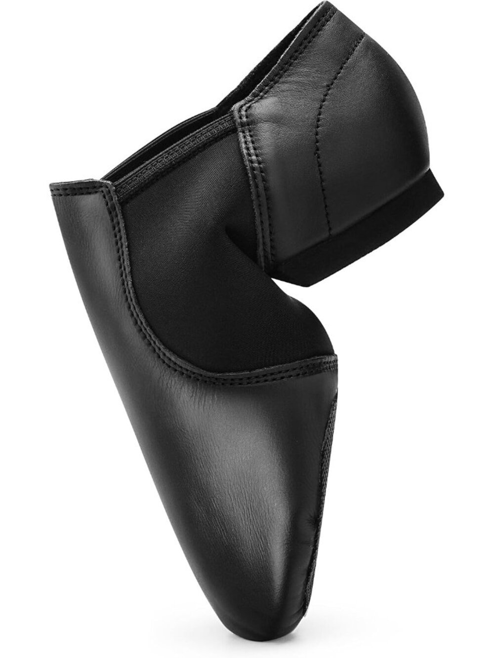 Jazz Shoes for Women Men Leather Upper Slip-on Dance Shoes Unisex